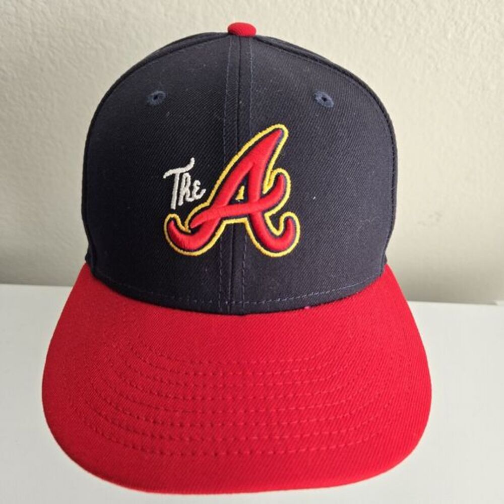 Atlanta Braves "The A" City Signature Connect New‎ Era 59FIFTY Fitted Cap hat 7⅜